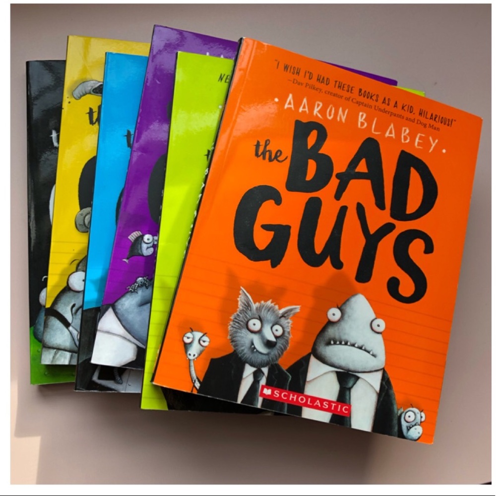 Set of Bad Guys Books 1-6